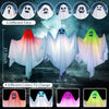 27.5 Inch Halloween Glow Hanging Ghosts Decoration