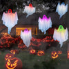 27.5 Inch Halloween Glow Hanging Ghosts Decoration