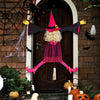 53" Crashing Witch into Tree Halloween Decoration