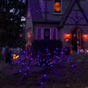 5FT Light Up Giant Spider with 84 LED Purple Lights