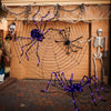 5FT Light Up Giant Spider with 84 LED Purple Lights