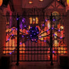 5FT Light Up Giant Spider with 84 LED Purple Lights