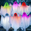 27.5 Inch Halloween Glow Hanging Ghosts Decoration