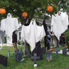 27.5 Inch Halloween Glow Hanging Ghosts Decoration