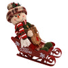 NUOLAN Christmas Decorative Sleigh Doll